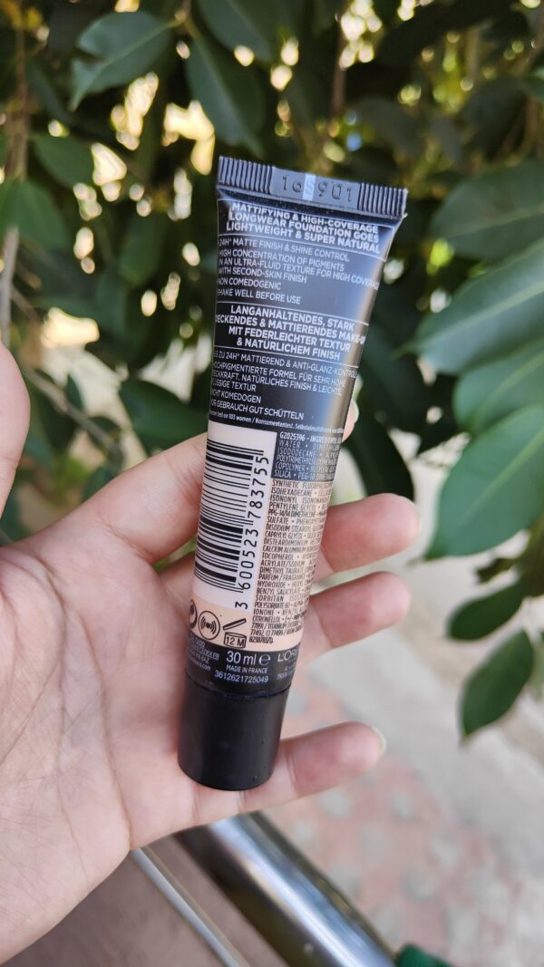 Loreal Infallible foundation (Rose Porcelain Shade) - Image 4