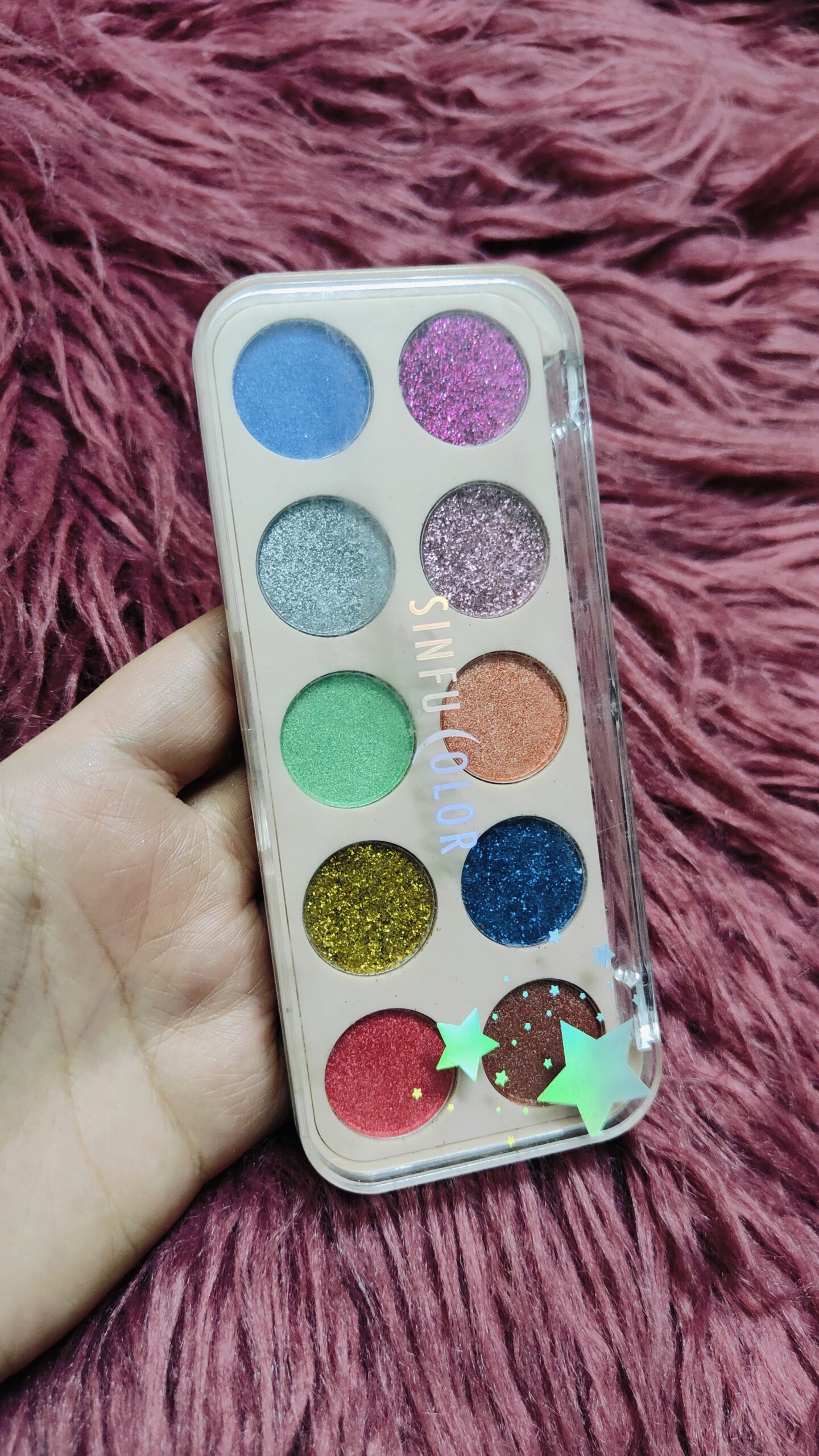 Metallic & Glitter shades Kit